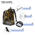 thumbnail image 3 of Goofa The Nightmare Before Christmas Pattern Durable Canvas Daypack - High-Quality Vintage Backpack, Compact & Versatile for Travel and Everyday Use-Small, 3 of 5