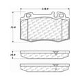 thumbnail image 4 of Centric Brake Pad Set, #100-08470, 4 of 6