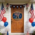 thumbnail image 4 of Tong “Patriotic Independence Day Wooden Door Sign Design For 4th Of July Celebrations Perfect Home Or Idea.”, 4 of 6