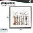 thumbnail image 4 of Stupell Industries Farmhouse Words That Blossom Gray Floating Frame Canvas Art, 18 x 18, by Svetlana Aleynikova, 4 of 8
