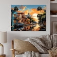 thumbnail image 2 of Designart "Pop Art Charleston III" Cityscapes Metal Wall Art Prints, 2 of 5