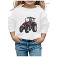 thumbnail image 2 of Chandails en Molleton pour Enfants Garçons Manches Longues Imprimés Col Rond Mignon Chandail Coupe Décontractée Hauts Automne Hiver Vêtements Filles Taille 9-10 Ans, 2 of 3