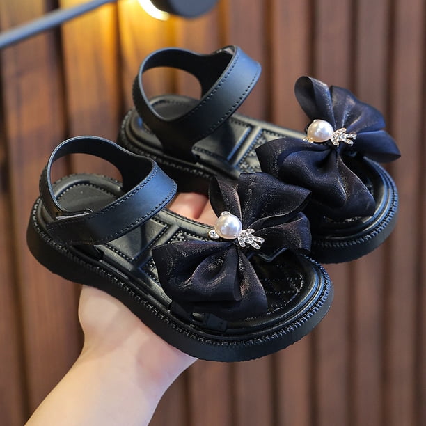 Sandalias de verano para niñas pequeñas 2023 nueva flor Simple lindo rosa verde niños sandalias niño bebé suave Casual escuela niños zapatos Tan Jianjun unisex