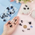 thumbnail image 3 of Ojos de seguridad para manualidades con pestañas, ojos para amigurumi, ojos para peluches, ojos de ganchillo con arandelas, 3 of 9