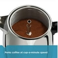 thumbnail image 6 of Electric Coffee Percolator 4 Cup Stainless Steel Basket Automatic  Warm No-Drip Spout Black Silver, 6 of 7