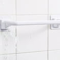 thumbnail image 2 of Self-Adhesive Towel Rod Towel Bar Stick on Wall Bath Towel Holder Rail Rack, 2 of 8