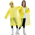 thumbnail image 4 of Lot de 2 Imperméables pour Enfants, Ponchos de Pluie Réutilisables avec Capuchon et Manches Imperméables, 4 of 5