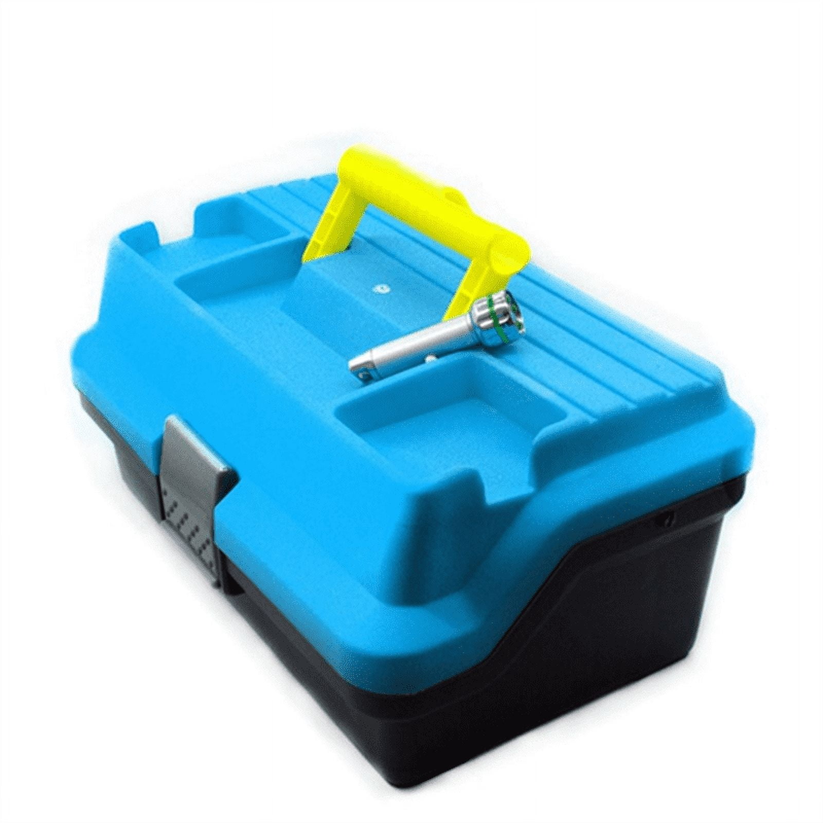 Waterproof 3-Tier Fishing Tackle Box Storage Box Portable Fishing Tackle Strong Storage Box