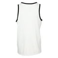 thumbnail image 2 of nike men's ace logo tank top (white/black/university red, large), 2 of 2