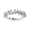 White Gold, variant on Eternity Ring for Women, 0.50 Carart (ctw) Baguette Cut Lab Grown Diamond Engagement Wedding Band Ring In 14K White Gold Over Sterling Silver F-G-H, SI Quality 1/2 ctw Ring Size-4