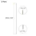 thumbnail image 2 of Unique Bargains 2 Pairs 1.8mm Double Pointed Knitting Sweater Needle Set, 9.84 Inches Length, 2 of 5