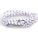 thumbnail image 4 of Pulseras de gancho ajustables de nueva moda para hombre, cadena de cuerda de supervivencia con dijes Sp,10, 4 of 4