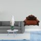 thumbnail image 2 of Escultura De Sofá Con Forma De Pingüino, Silla En Miniatura, Figura Coleccionable, Artesanía Decorativa, Estatua De Animal De Resina, Mueble Para Sala De Estar, Decoración De Mesa,, 2 of 8