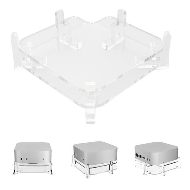 Soporte Para Computadora De Escritorio, Soporte De Escritorio Acrílico Acceso Conveniente Amplia Compatibilidad Estable Y Antideslizante Para Mini M4 Pro 2024