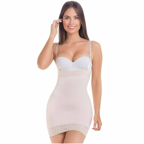 MariaE FU112 Fajas Colombianas Tipo Vestido Strapless Reductora MariaE Fajas MRE-FU112
