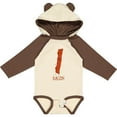 thumbnail image 3 of Inktastic Cute Kawaii Bacon Boys or Girls Long Sleeve Baby Bodysuit, 3 of 5