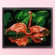 thumbnail image 1 of Cuadros Decorativos Bordado completo Hilo de algodón ecológico Punto de cruz de flamenco contado de 14 quilates (DA693) Wdftyju embutido en tela, 1 of 9