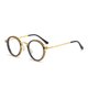 thumbnail image 4 of Gafas antitormentas para hombre, estilo retro, redondas, antiluz azul, gafas antiguas, montura plana, 4 of 4