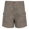 thumbnail image 4 of Gspmoly Short pour Femme, Short de Printemps/été Uni Décontracté de Travail avec Poches, Short de Randonnée pour Femme jusqu'à 70 % de Rabais Gris G, 4 of 9
