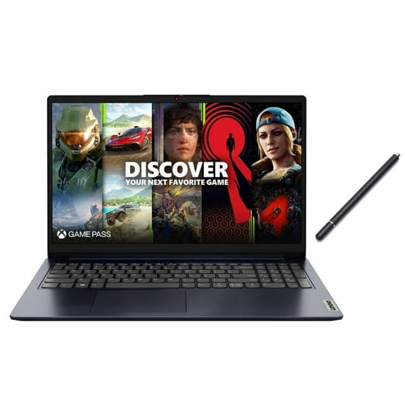 Lenovo Ideapad 1 15.6" FHD Touchscreen Laptop | AMD Ryzen 5 7520U(Beat i7-1165G7) | AMD Radeon graphics | WIFI| Long battery life | 8GB RAM DDR5 | 256GB SSD | Windows 11 S | Bundle with Stylus Pen