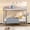 Silver, variant on Metal Bunk Bed Twin over Twin, Space-Saving Bed Frame with Sturdy Steel Construction, Safe Stairs, No Box Spring Needed, for Bedroom, Guest Room, Dorm, Silver