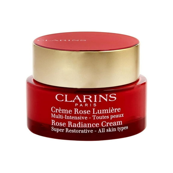 Clarins 1.7 oz Rose Radiant Cream super restorative all skin types 50 ml NIB