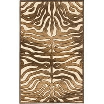 SAFAVIEH Paradise Kady Animal Striped Area Rug, Cream, 2'7" x 4'