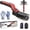 Red, variant on Electric Grill Brush, Outdoor Portable Cordless Electric BBQ Grill Cleaner, Motorized Grill Cleaning Brush with Powerful Motor, Easily Removes Burnt-On Grease from Grill Grates