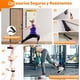 thumbnail image 2 of 12pcs Juego de Bandas de Resistencia para Hombres y Mujeres, Bandas de Bucle de Ejercicio con Anclaje de Puerta, póster de Entrenamiento y Bolsa para Entrenamiento, Gimnasio en casa, Yoga, Bandas,B3, 2 of 2
