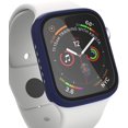 thumbnail image 4 of [2 Pack] IBAOLEA Compatible with IBAOLEA Watch 44mm Case, Full Coverage Bumper Protective Case with Screen Protector for Men Women iWatch Series 6/5/4/SE, Blue Blue 44mm, 4 of 6