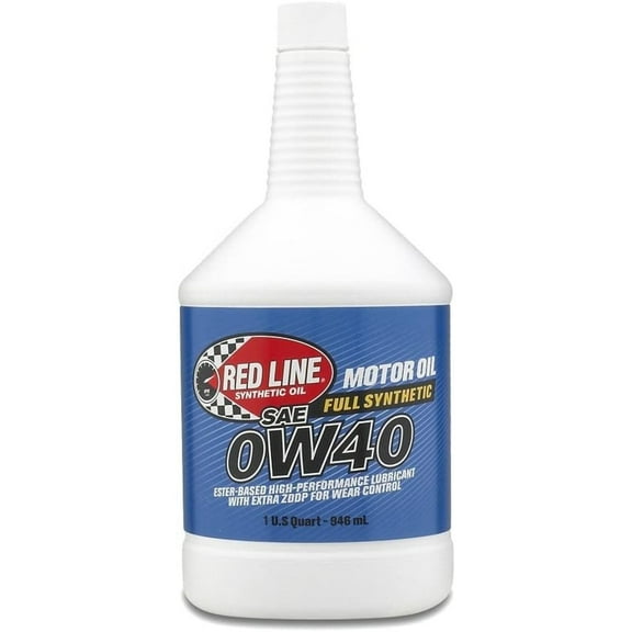 Red Line 11104 0W40 Motor Oil - 1 Quart