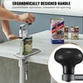 thumbnail image 6 of VEVOR Commercial Can Opener, 23.2"/59cm Long, Manual Table Can Opener for Up to 15.7"/40cm Tall, 6 of 9