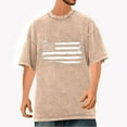 thumbnail image 2 of Tnhcen 4th of July Men's Fashion USA Flag Graphic Tee Summer Novelty Fit Patriot Shirt S-2XL, 2 of 4