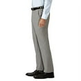 thumbnail image 3 of Men's J.M. Haggar Premium Slim-Fit 4-Way Stretch Flat-Front Dress Pants Color: Light Gray Size: 30X30, 3 of 3