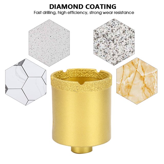 Broca recubierta de diamante, broca recubierta de diamante, broca de diamante, cortador de agujeros de diamante, artesanía superior