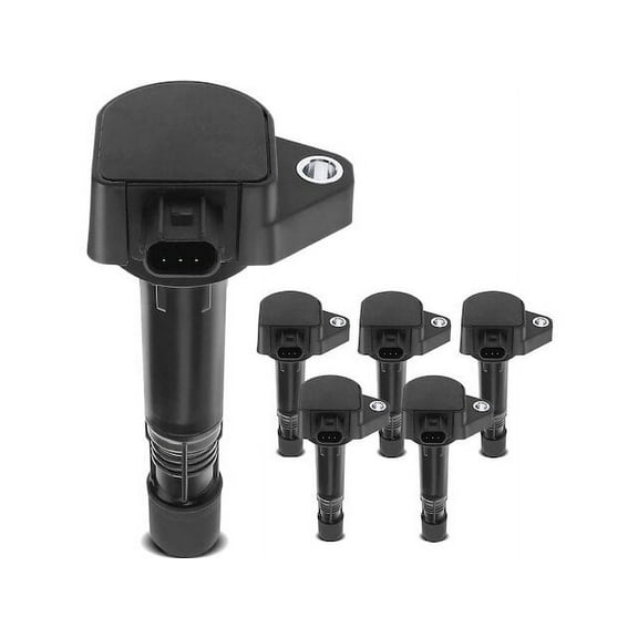 Ignition Coil Kit 6 - Compatible with 2009 - 2015 Honda Pilot 3.5L V6 2010 2011 2012 2013 2014