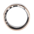 thumbnail image 1 of Smart Health Ring, Gold Display Screen Step Counter 5ATM Water Proof Multi Sport Modes Fitness Tracker Smart Ring Stainless Steel with APP for Men for Running Type 8,Type 9,Type 10, 1 of 7