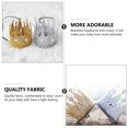 thumbnail image 3 of OUNONA 2Pcs Shiny Crown Headband Silver Fabric Create Beautiful Hairstyle for Photo Taking, 3 of 8