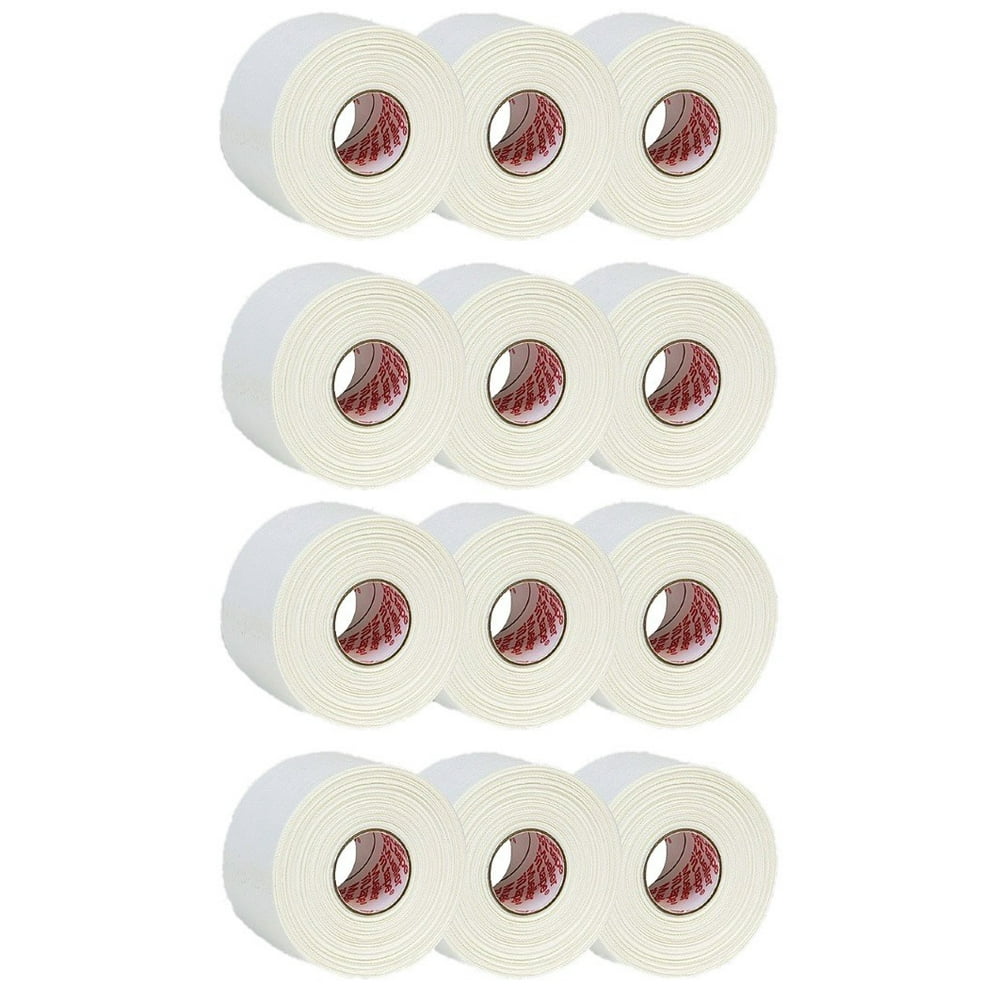 Athletic Tape White 1 1/2" x 15 yards Mueller M tape 12 rolls
