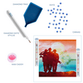 thumbnail image 4 of Diamond Dotz at Home Soldiers at Dawn Diamond Painting Kits for Adults - Diamond Art Kits a Relaxing Creative Craft Kit with Dotz Gems 24x24, 4 of 4