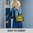 thumbnail image 6 of Sunflower Drawstring Lunch Bag Women - Drawstring Lunch Bag Insulated for Work Office - Stain-Resistant Large Lunchbags for Women with Multi-Pockets, 6 of 6