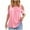 Pink, variant on Uaswgudfs Womens Plus Size Summer Cold Shoulder Loose Tops Fashion Casual Short Sleeve Scoop Neck Pleated T Shirts Blouse
