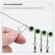 thumbnail image 2 of Hebilla de bloqueo de pesca, 7 broches de presión con accesorios para aparejos flotantes (pequeño) Hebilla de bloqueo de pesca, 2 of 8