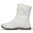 thumbnail image 4 of Women's Boots Thickened Long Lined Warm High Top Oversized Winter Boots for Comfort and Style, 4 of 9