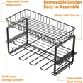 thumbnail image 2 of Heavy Duty Floating Tool Shelf&Organizer Wall Mounted for Handheld & Power Tools, 2 of 8