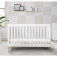 thumbnail image 4 of Delta Children Essex 4-in-1 Convertible Baby Crib, Bianca White/Natural Legs, 4 of 14