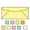 Canary, variant on #6-3/4 Regular Envelopes, 3-5/8" x 6-1/2", 24#, Recycled, Gray Pastel, Acid Free, Diagonal Seam, No Window (Box of 500)