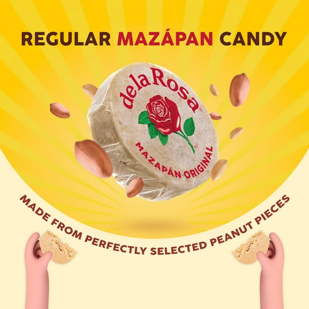 De La Rosa Mazapan Peanut Candy, 12 Count - Ideal for Breakrooms