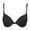 Black, variant on Fashion Bra Spring & Summer Seamless Sexy Front Closure Bra Girls's Push Up Underwear Buckle Female Small Chest Bra Underwire