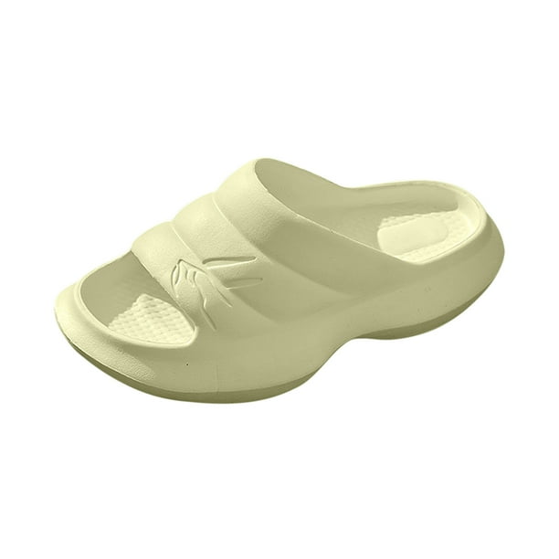 Amzcrzy Zapatos de mujer,Zapatos de mujer,Zapatillas de mujer, Zapatillas de casa para mujer y hombre, antideslizantes, de suela gruesa, para interior y exterior, con suela suave Sandalias Mujer Zapa
